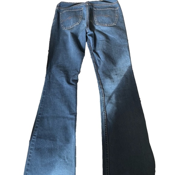 vintage 90’s Silver low rise bootcut blue jeans, size 28 - Picture 3 of 3